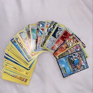 Stack of Pokémon Cards